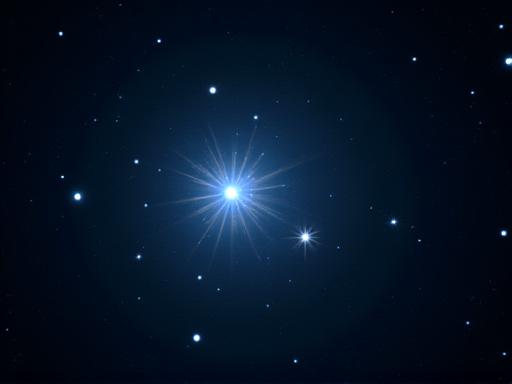 すばる星団（M45）の青い星々の集まり